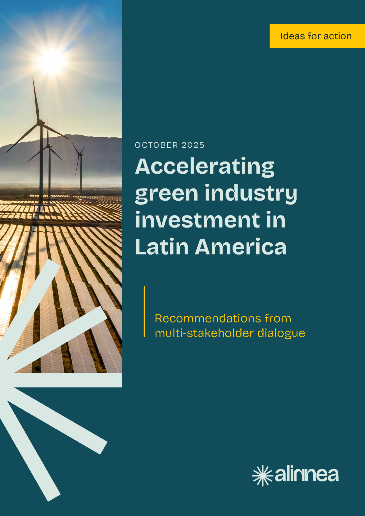 Accelerating green industry investments in Latin America - Alinnea